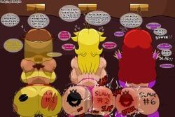 captain_syrup, king_kirsch_(midnightundying), oc, original_character, princess_daisy