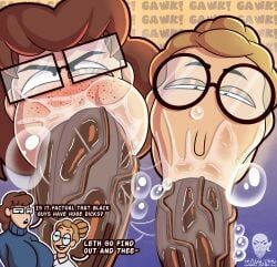 tonicartz, 2boys, 2girls, :>=, big_penis