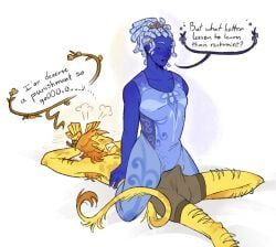 blue_(deltarune), yellow_(deltarune), deltarune, deltarune_chapter_5, bodysuit