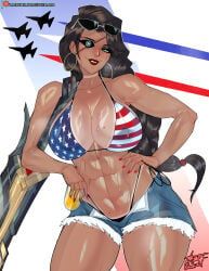 samira_(league_of_legends), league_of_legends, riot_games, shinda292, 1girls