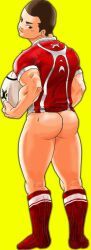 original, pyon_(pyonkobo), 1boy, ass, buzz_cut