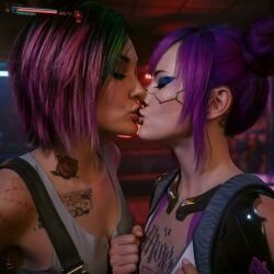 judy_alvarez, rita_wheeler, cd_projekt_red, cyberpunk_2077, mikey-rg97
