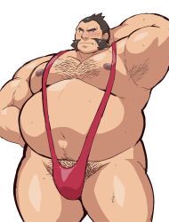 chuck_(pokemon), pokemon, beatkun1213, chest_hair, chubby_male