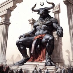 baal, canaanite_mythology, avaru, 1boy, anthro