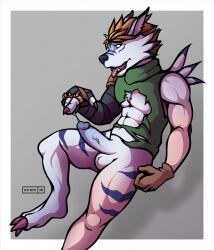 digimon_(species), weregarurumon, yamato_iouko, bandai_namco, digimon