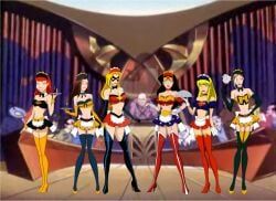 barbara_gordon, batgirl, black_manta, carol_danvers, diana_prince