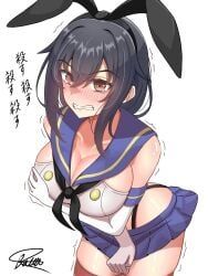 shimakaze_(kantai_collection)_(cosplay), yamashiro_(kantai_collection), kantai_collection, batta_no_tsukudani, 1girls