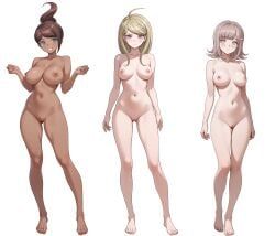 akamatsu_kaede, asahina_aoi, nanami_chiaki, danganronpa, danganronpa:_trigger_happy_havoc