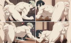 loid_forger, yuri_briar, spy_x_family, _face, ahegao
