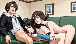rinoa_heartilly, selphie_tilmitt, squall_leonhart, final_fantasy, final_fantasy_viii