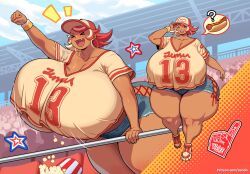 drakthug, gandg, boobs, fang_out, gaint_breasts