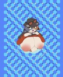 meowskulls, epic_games, pikachu_mostacho, big_breasts, hands_over_breasts