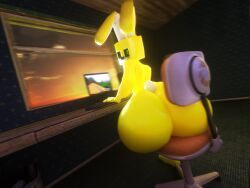 amero, minecraft, amerobutnsfw, ass_focus, big_ass