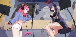 akuma_nihmune, camila_(vtuber), indie_virtual_youtuber, besi_(besidoesart), 2girls