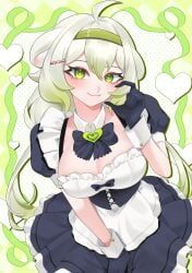 laimu, laimu_(maid), indie_virtual_youtuber, iam_cryo, 1girls