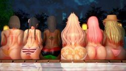 aubre_cooper, ichiko_tootome, kana_aoyama, minami_suo_nami, naomi_rose