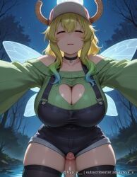 lucoa, lucoa_(maidragon), kobayashi-san_chi_no_maidragon, nyx_x, 1boy