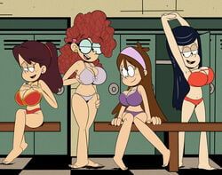 cookie_qt, kat, penelope_(the_loud_house), renee, the_loud_house