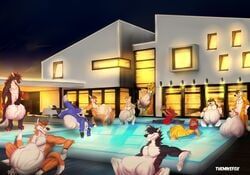 cinnabyte, fawkes, feroxdoon, jules, maxxy