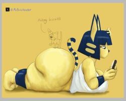 ankha_(animal_crossing), animal_crossing, nintendo, mrbrickeater, 1girls