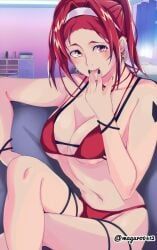 houshou_marine, hololive, 1girl, 1girls, alternate_body_type