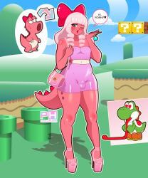 birdo, birdo_(character), yoshi, mario_(series), nintendo