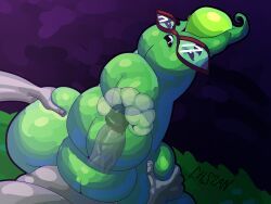 sting_bean_(pvz), zombie_(pvz), plants_vs_zombies, chszan_chan, chubby