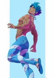 marlon_(pokemon), pokemon, evinist, 1boy, abs