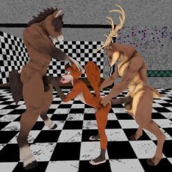 anthro, ass, bottom, bussy, deer
