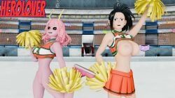 ashido_mina, mina_ashido, momo_yaoyorozu, yaoyorozu_momo, boku_no_hero_academia