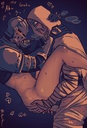 crusader_(darkest_dungeon), leper_(darkest_dungeon), darkest_dungeon, aanko, 2boys