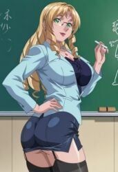 shiraki_rika, bible_black, bible_black_new_testament, shin_bible_black, 1girls