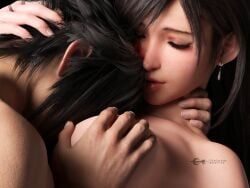 noctis_lucis_caelum, tifa_lockhart, final_fantasy, final_fantasy_vii, final_fantasy_vii_remake