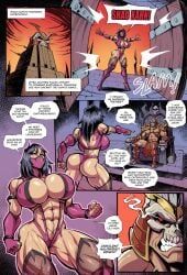 mileena, shao_kahn, mortal_kombat, fontez, big_breasts