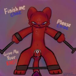 chaz_barkley(bruce_bronze), anal_request, animal_genitalia, animal_penis, anthro