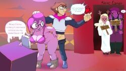 noelle_holiday, original_character, self_insert, seth_(deltarune), soul_(deltarune)
