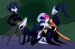 hornet_(hollow_knight), lace_(hollow_knight), phantom_(hollow_knight), shakra_(hollow_knight), hollow_knight