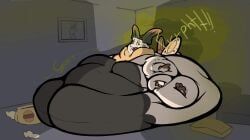 4_arms, anthro, arthropod, belly, big_belly