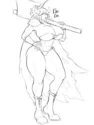 hathor_(badcolor), goblin_nest, oregel, cow_girl