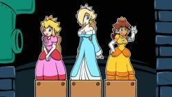 double_cherry, fire_flower, fish_bone_(mario), piranha_plant, piranha_plant_girl