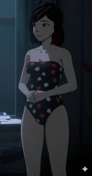 summer_rose, rwby, 1girls, female, female_only