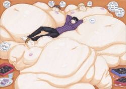prisonsuit-rabbitman, belly_fetish, fat, fat_ass, fat_male