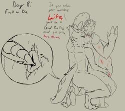 mythology, backsack, balls, belly, blood