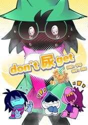clover_(deltarune), kris_(deltarune), kris_dreemurr, lancer_(deltarune), ralsei