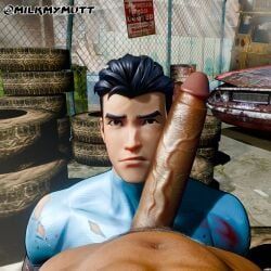 mark_grayson, invincible, invincible_vs, asian, big_penis
