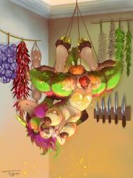 tassy_(artist), anal, anal_penetration, animal_butchery_diagram, anthro