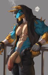 zinogre, capcom, monster_hunter, ggan_ggandi, abs