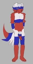 russia_(countryhumans), countryhumans, abs, anthro, canid