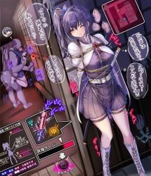 tsuyuri_kanao, demon_slayer, kimetsu_no_yaiba, monikano, arms_behind_back