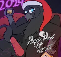 christmas, holidays, mythology, sombird, alcohol